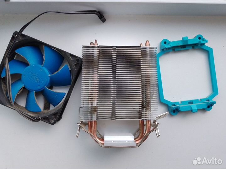 Материнская плата DX10 DDR3 вместе с кулером