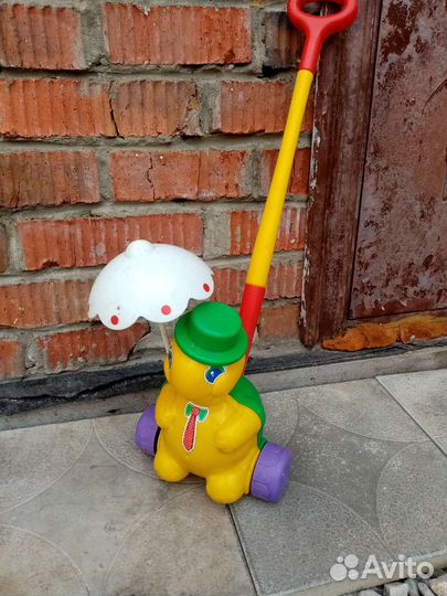 Игрушка Черепаха каталка