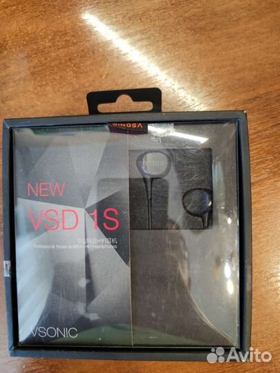 Наушники vsonic VSD1S