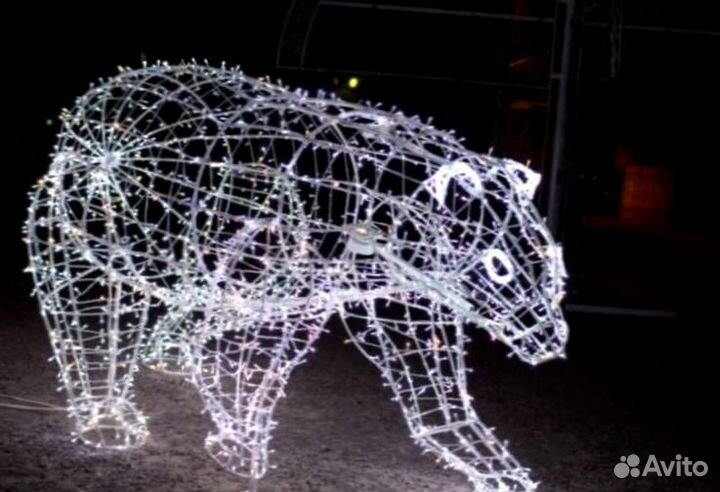 Новогодняя подсветка.Новогодние уличные фигуры