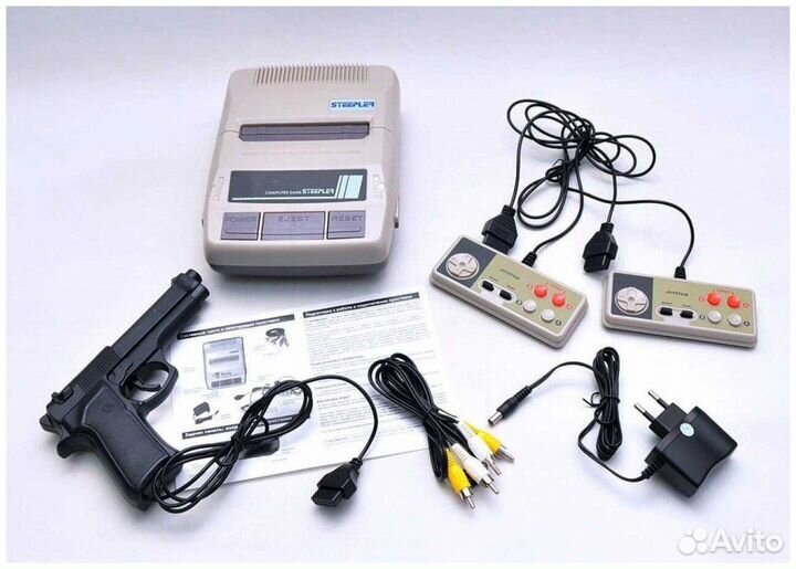 Игровая приставка 8 bit «steepler» + 300 игр
