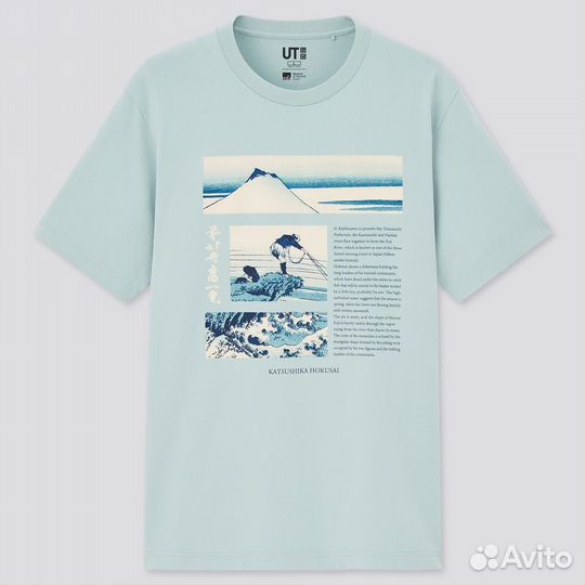 Футболка Uniqlo Hokusai