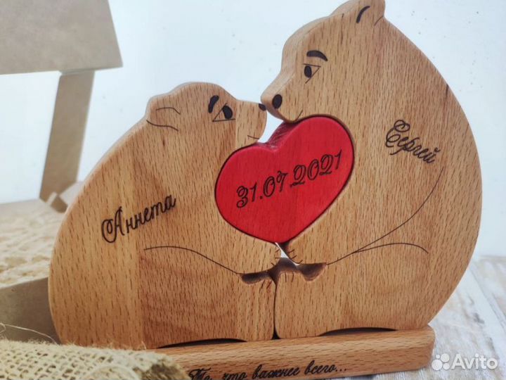 Деревянные статуэтки и фигурки, Сувениры, Подарки