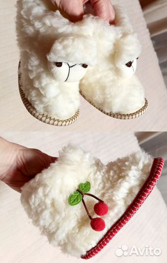 Чуни из овчины