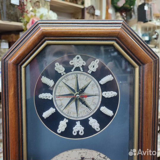 Часы-панно настенные Морские узлы