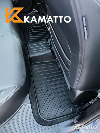 3D ковры в салон Kamatto Subaru Forester 2012-2018