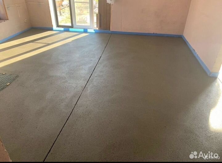 Полусухая стяжка пола