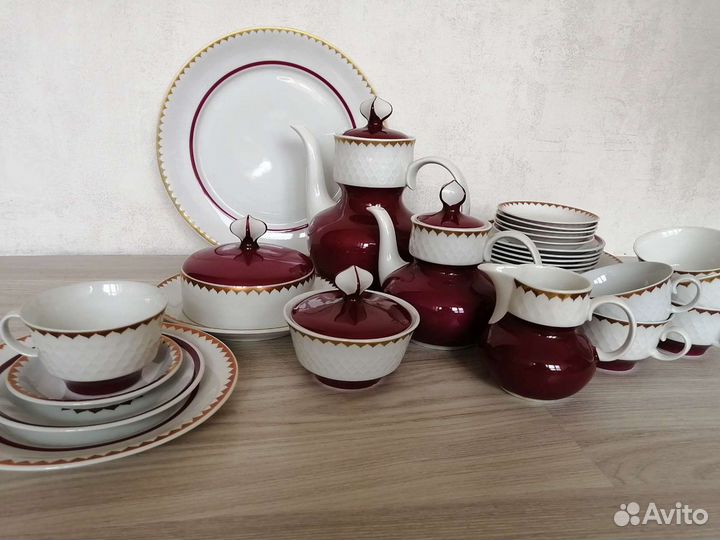 Чайный сервиз Raichenbach Райхенбах гдр
