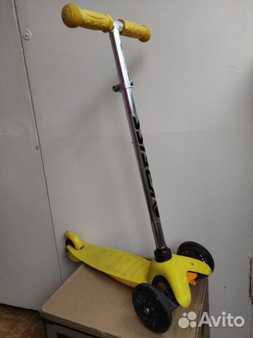 Самокат трехколесный беговел детский kreiss