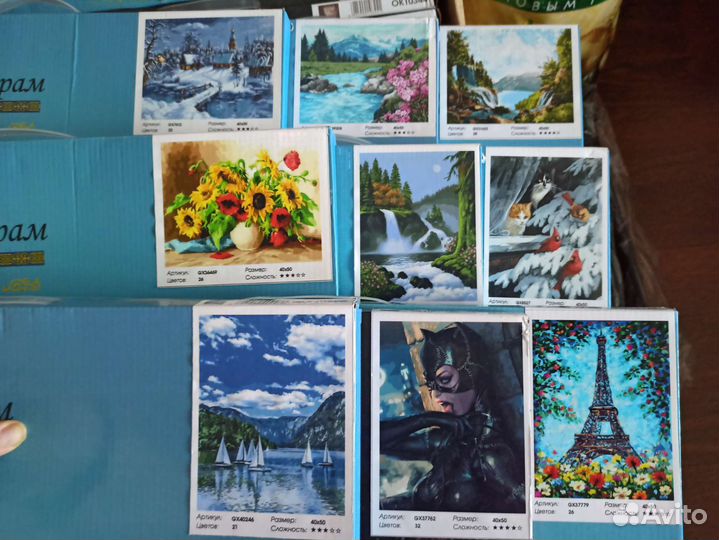 Картины по номерам