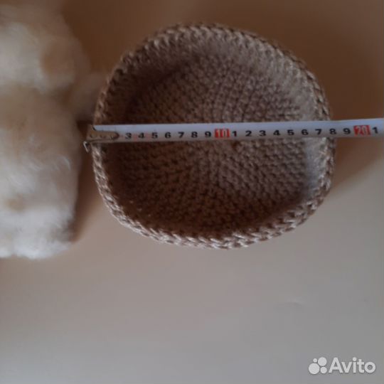 Вязаный зайчик