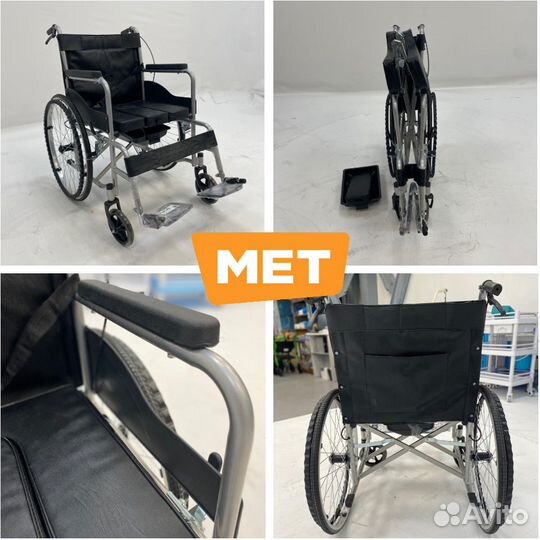 MK-340 Кресло-коляска с туалетным устройством