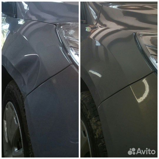 Профессиональный ремонт вмятин без покраски