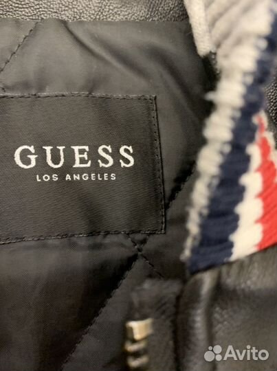 Кожаная куртка guess для мальчика