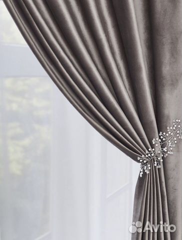 Шторы бархат Lux norka (Пошив штор)