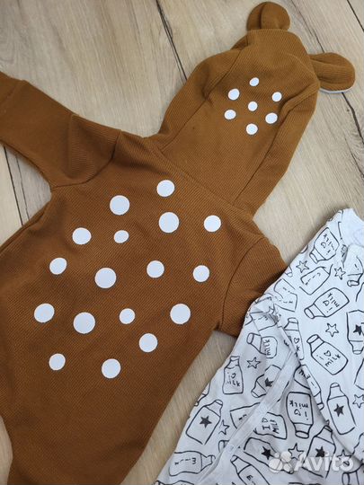 Пакет одежды для девочки 62 68 74