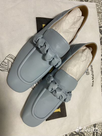 Лоферы женские 38 размер натуральная кожа