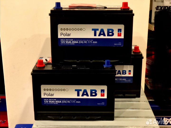 Аккумуляторы TAB 95 Ач. (D31 ) Азиатский корпус