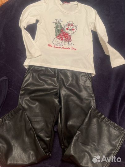 Брюки для девочки от Monnalisa на 8 лет