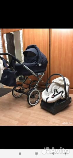 Коляска + автолюлька 2в1