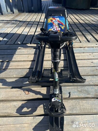 Снегокат Удалец с мотором бу