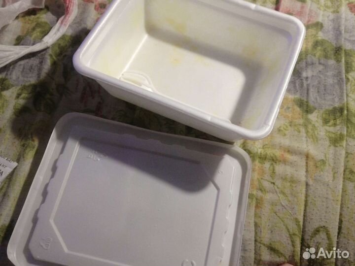 Походная тарелка с вилкой и крышкой от Доширак