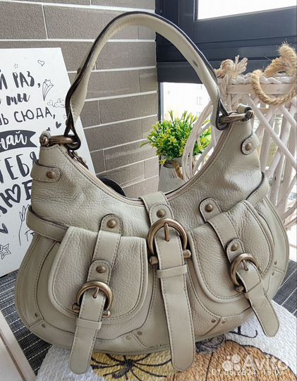 Сумка Coccinelle натуральная кожа Италия