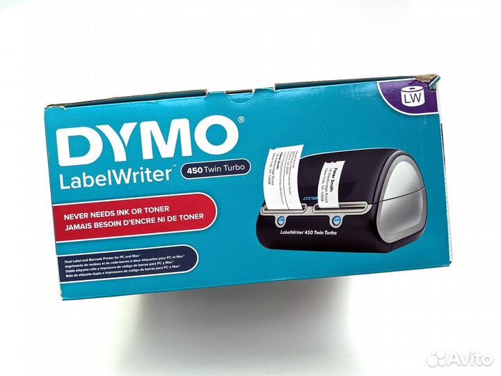 Новый принтер dymo LabelWriter 450 Twin Turbo