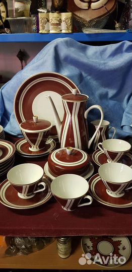 Сервиз Германия 60гг Freiberger Porzellan