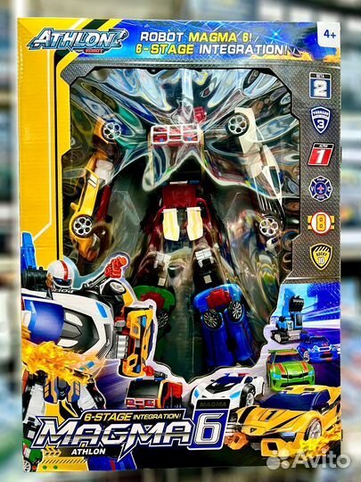 Робот трансформер Магма 6