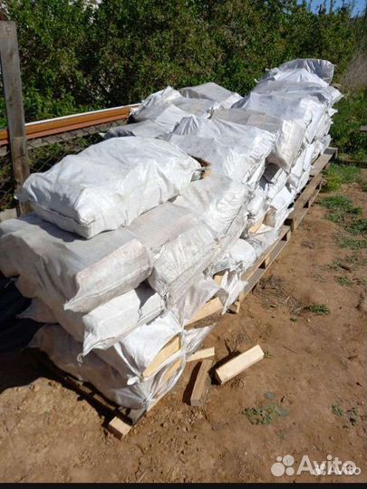 Дрова в мешках