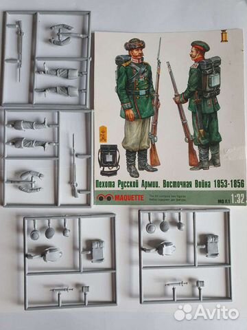 Модель Русская пехота Крымской войны