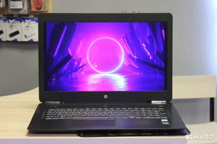 Игровой HP с большим 17.3