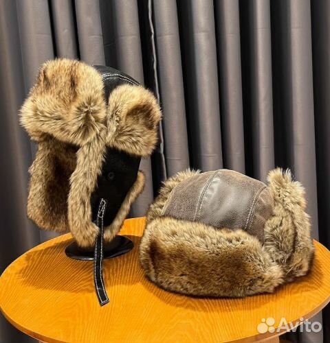 Шапка ушанка Balenciaga type