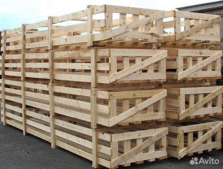 Ящик деревянный для транспортировки грузов