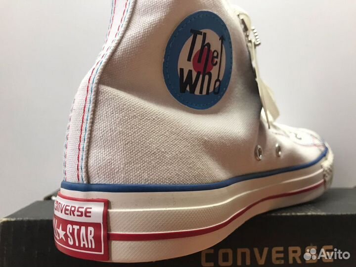 Кеды Converse белые высокие мужские 43 размер