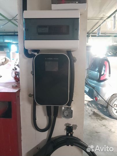 Монтажные работы по установке зарядной станции