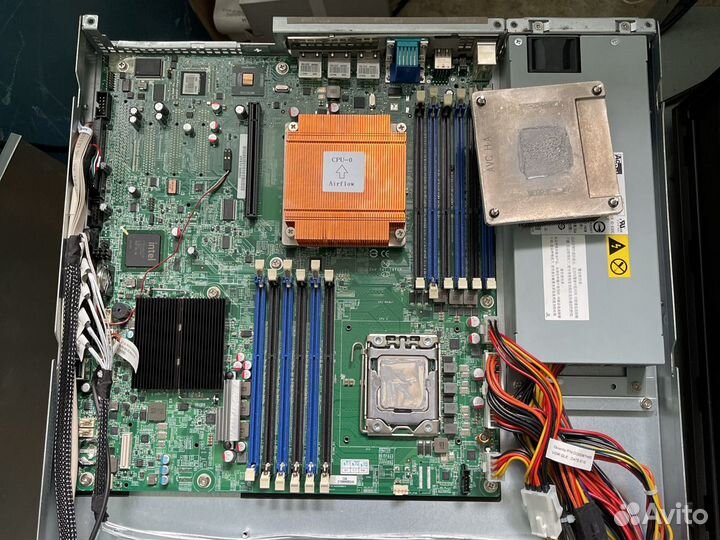 Комплект Lga 1366 2 процессора