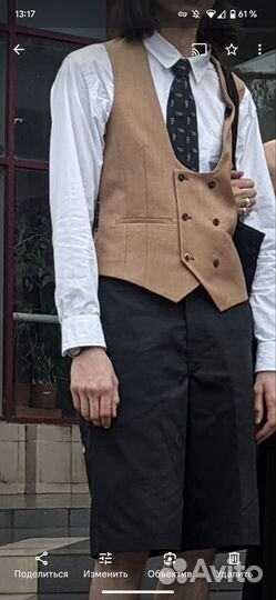 Жилет мужской костюмный нарядный