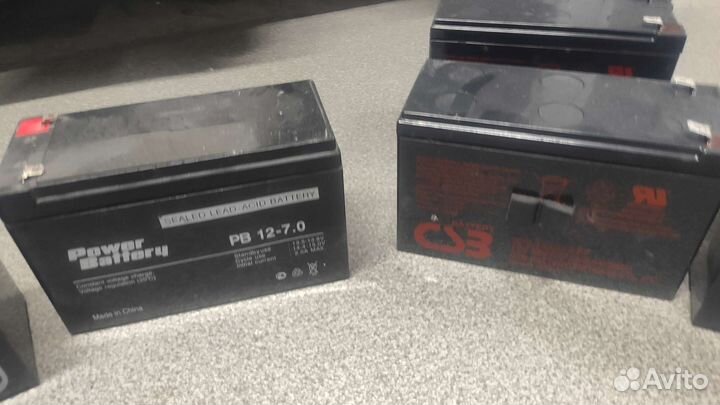 Гелевые аккумуляторные батареи Б/у