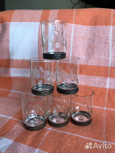 Стопки хрустальные СССР