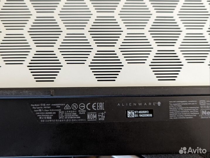 Alienware m15 r2 i7-9750h/RTX2060/16gb/768gb/144Hz