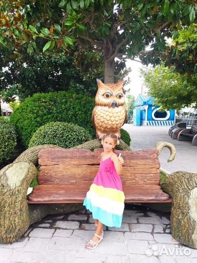 Яркий сарафанчик для девочки