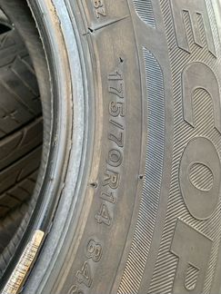 Bridgestone 175/70 R14, 4 шт