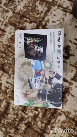 Цифровая фоторамка ritmix rdf-816