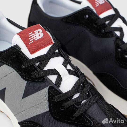 Кросовки New Balance 327 Black / Gum