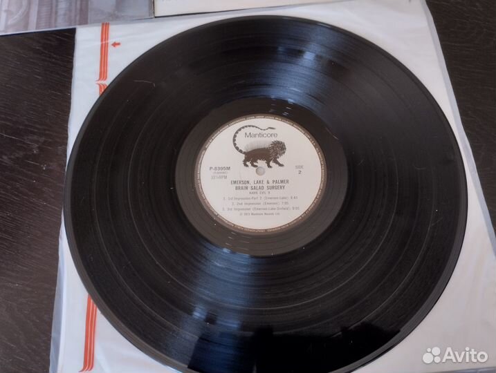 Emerson, Lake & Palmer 1973 Brain Salad Surgery (J