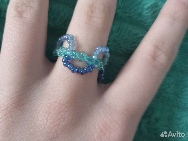 Кольца из бисера