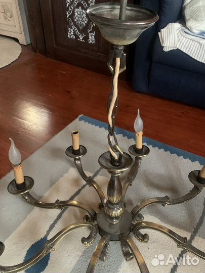 Люстра старинная из Европы