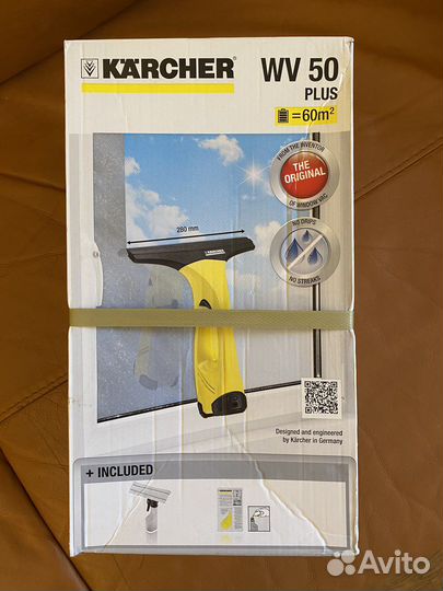 Беспроводной пылесос karcher wv50 plus